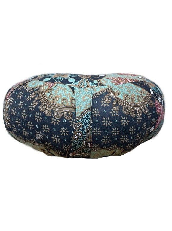Half moon meditation cushion printed - various