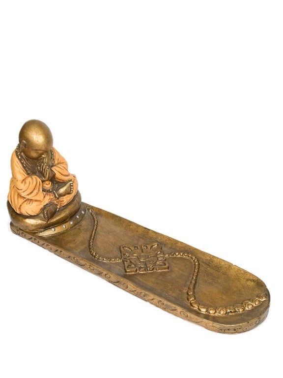 Buddha long incense holder - various styles and colours