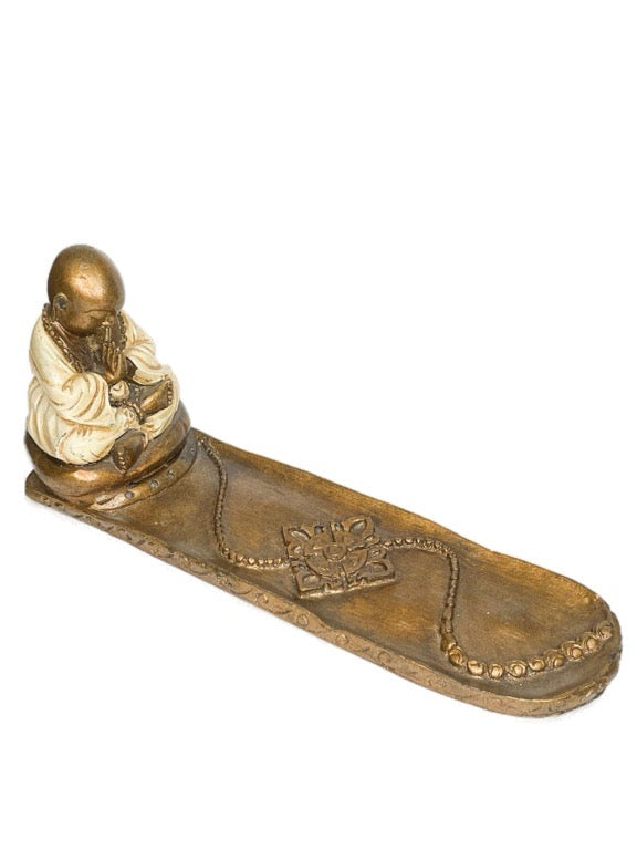 Buddha long incense holder - various styles and colours