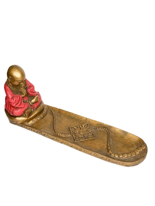 Buddha long incense holder - various styles and colours