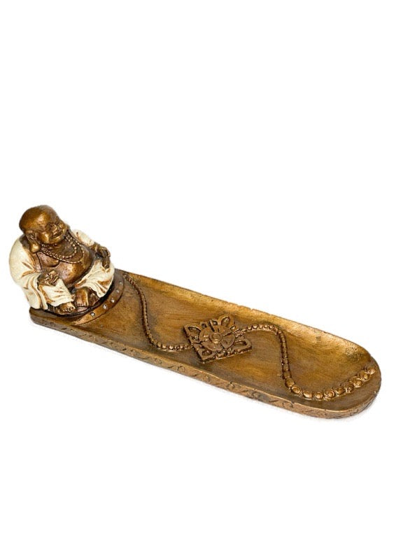 Buddha long incense holder - various styles and colours