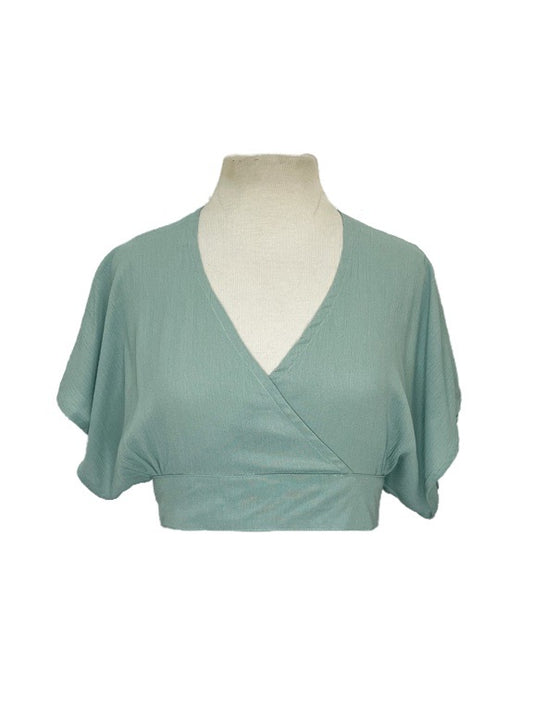 ❤Little crop top in crinkle - various