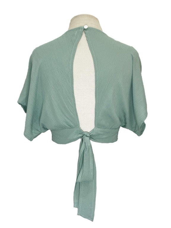 Little crop top in crinkle - various
