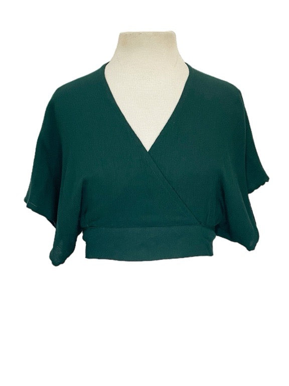 Little crop top in crinkle - various