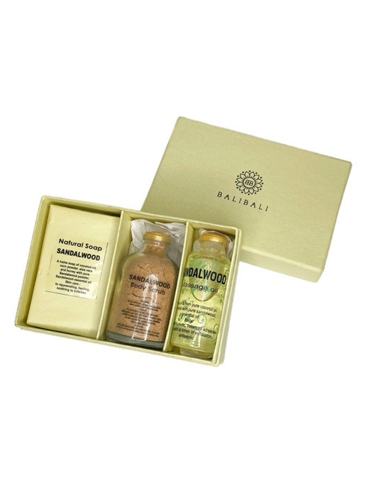 BaliBali bathroom gift set, natural and hand made in Bali - various