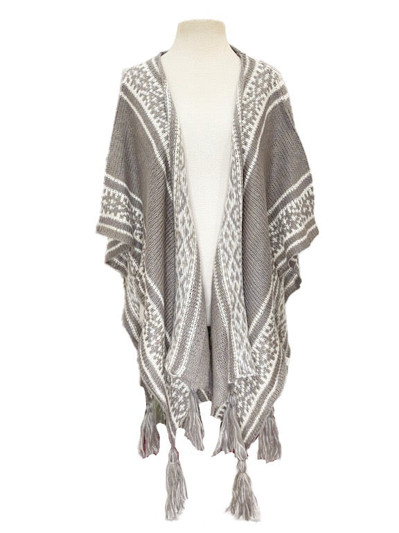 Open poncho