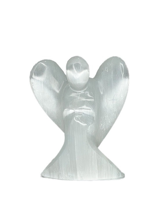 Selenite angel 10cm