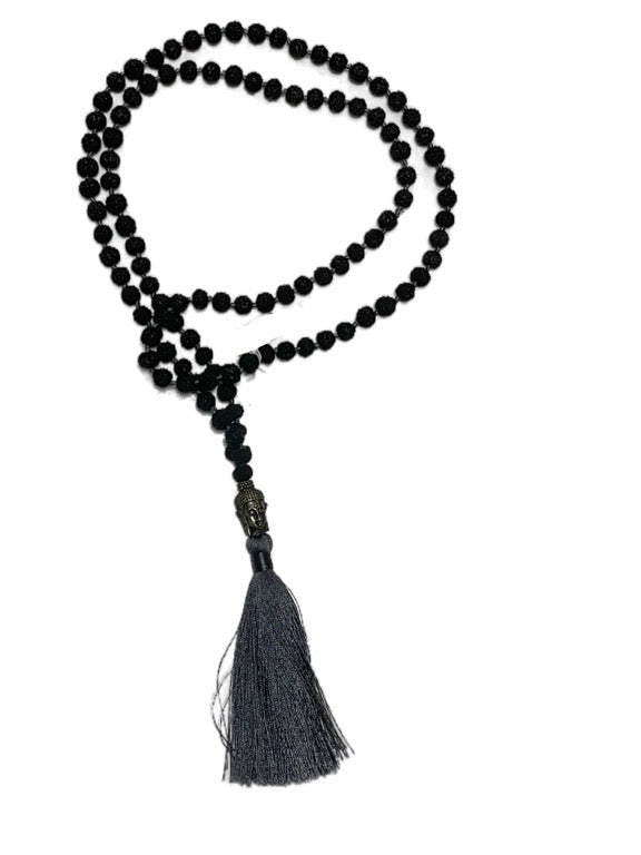 Rudraksha necklace with Buddha