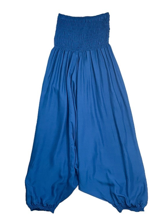 Harem pant & halter neck jumpsuit - various solid colours