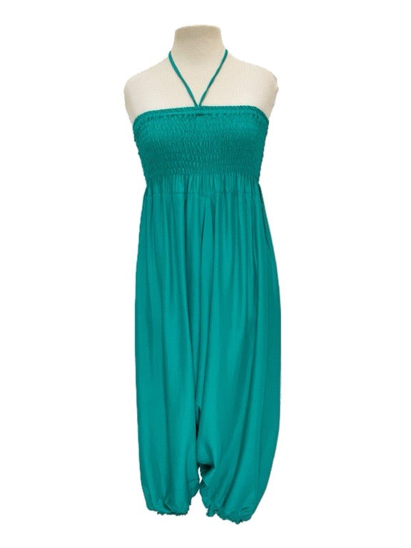Harem pant & halter neck jumpsuit - various solid colours