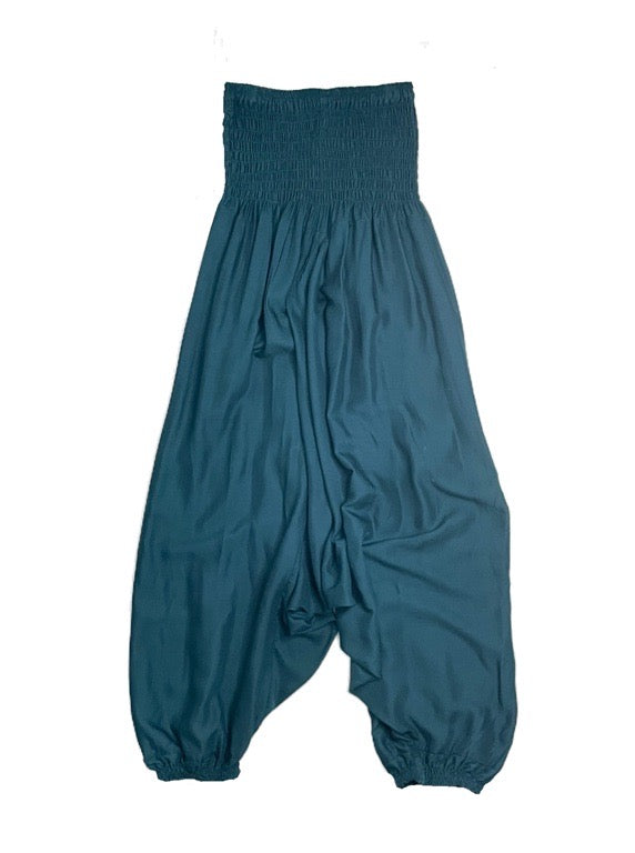 Harem pant & halter neck jumpsuit - various solid colours