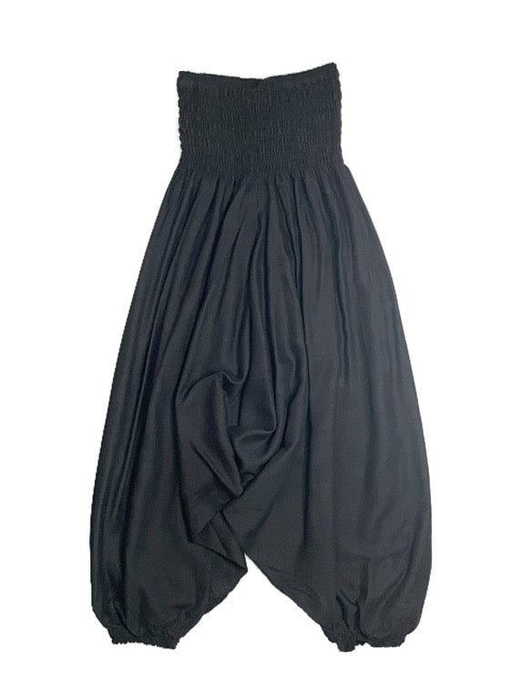 Harem pant & halter neck jumpsuit - various solid colours