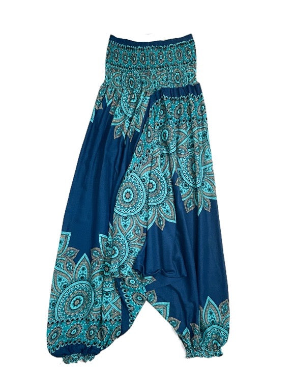 Harem pant & halter neck jumpsuit - various prints