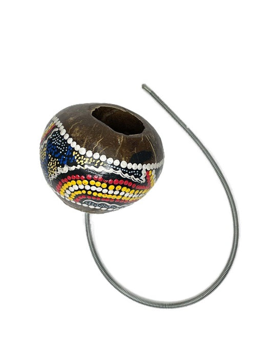 Painted thunder drum