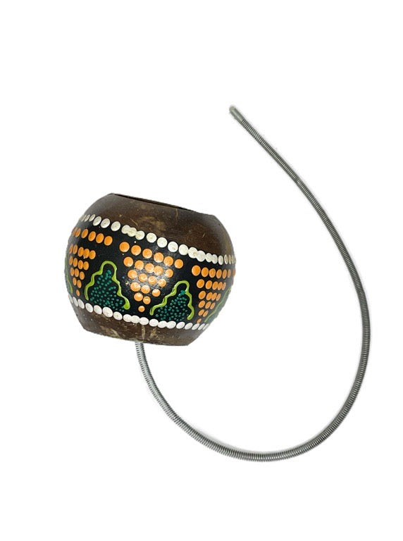 Painted thunder drum