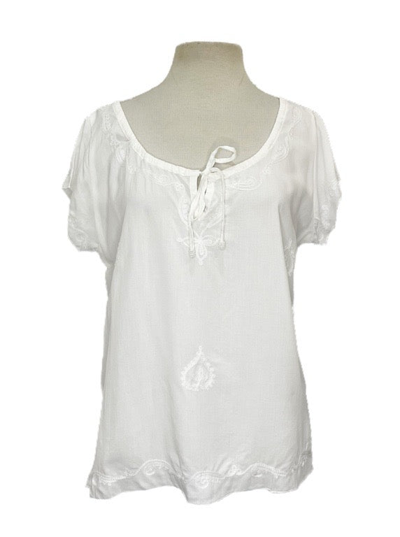 Cap sleeve top plain and printed - various Top 859 A