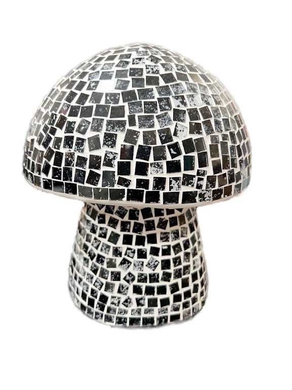 Mushroom mosaic light 25cm - various colours