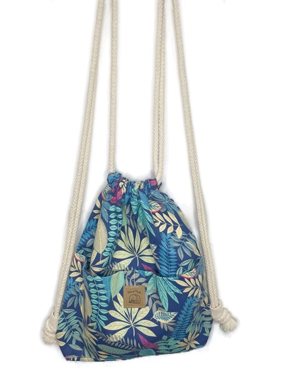 Cotton canvas back pack - various