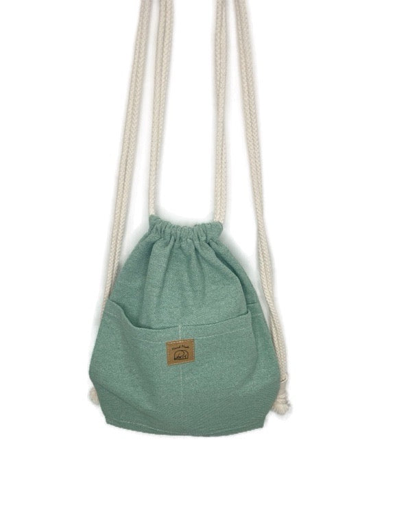 Cotton canvas back pack - various