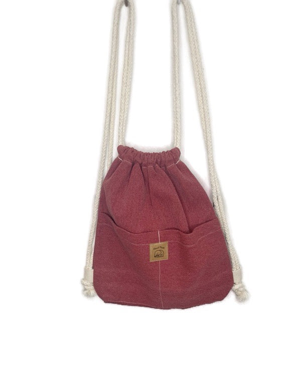 ❤Cotton canvas back pack - various