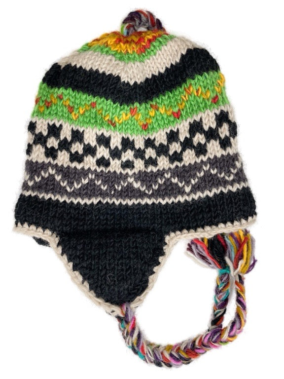 ❤Wool hat with fleece lining
