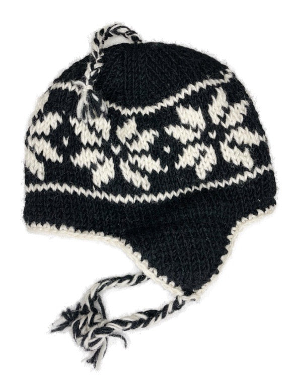 ❤Wool hat with fleece lining