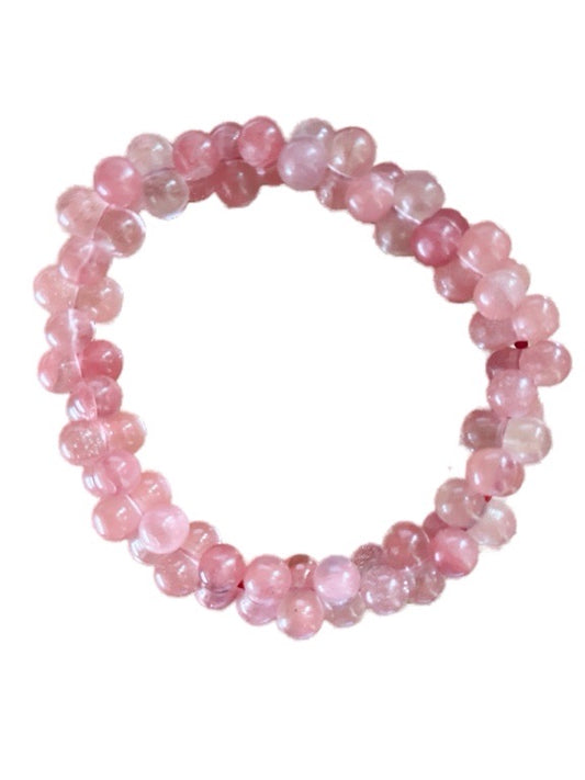 ❤Strawberry quartz bracelet