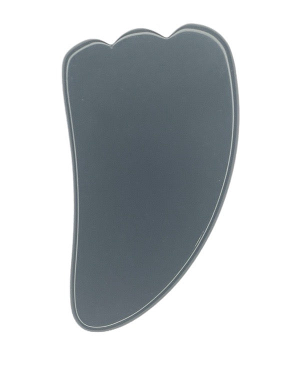 Black obsidian gua sha