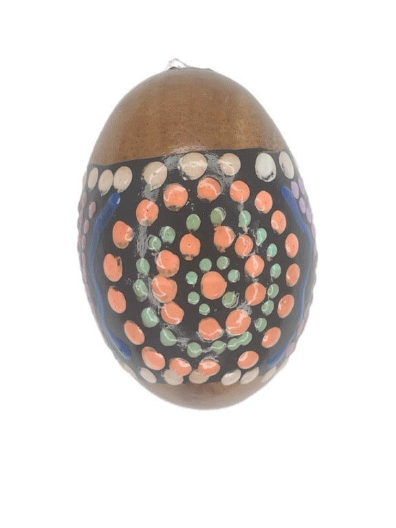 Painted egg shaker