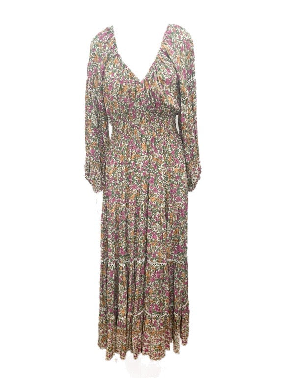 ❤Mandy long sleeve tiered dress