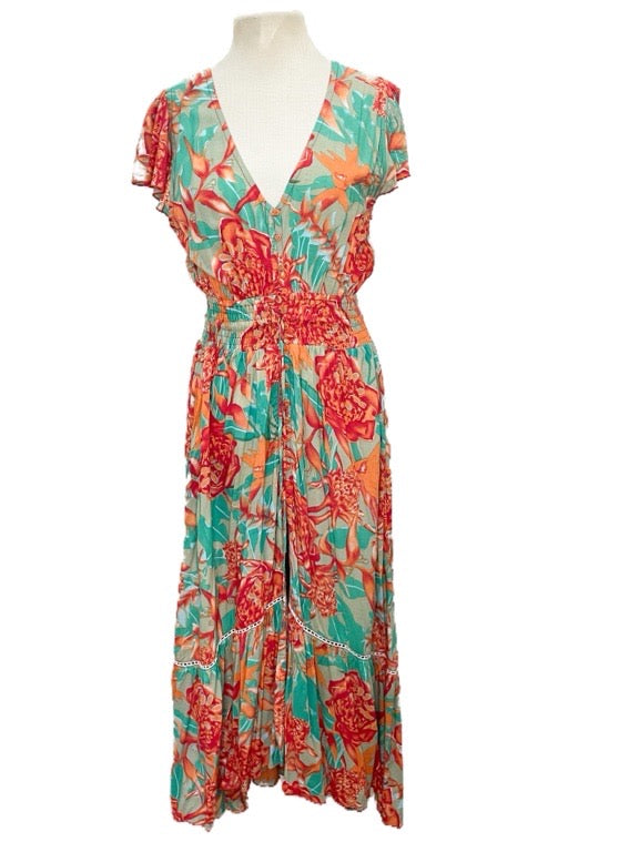 Summer dress - Nafisa open back