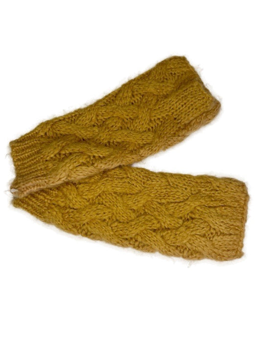 ❤Hand warmers - cross hatch cable