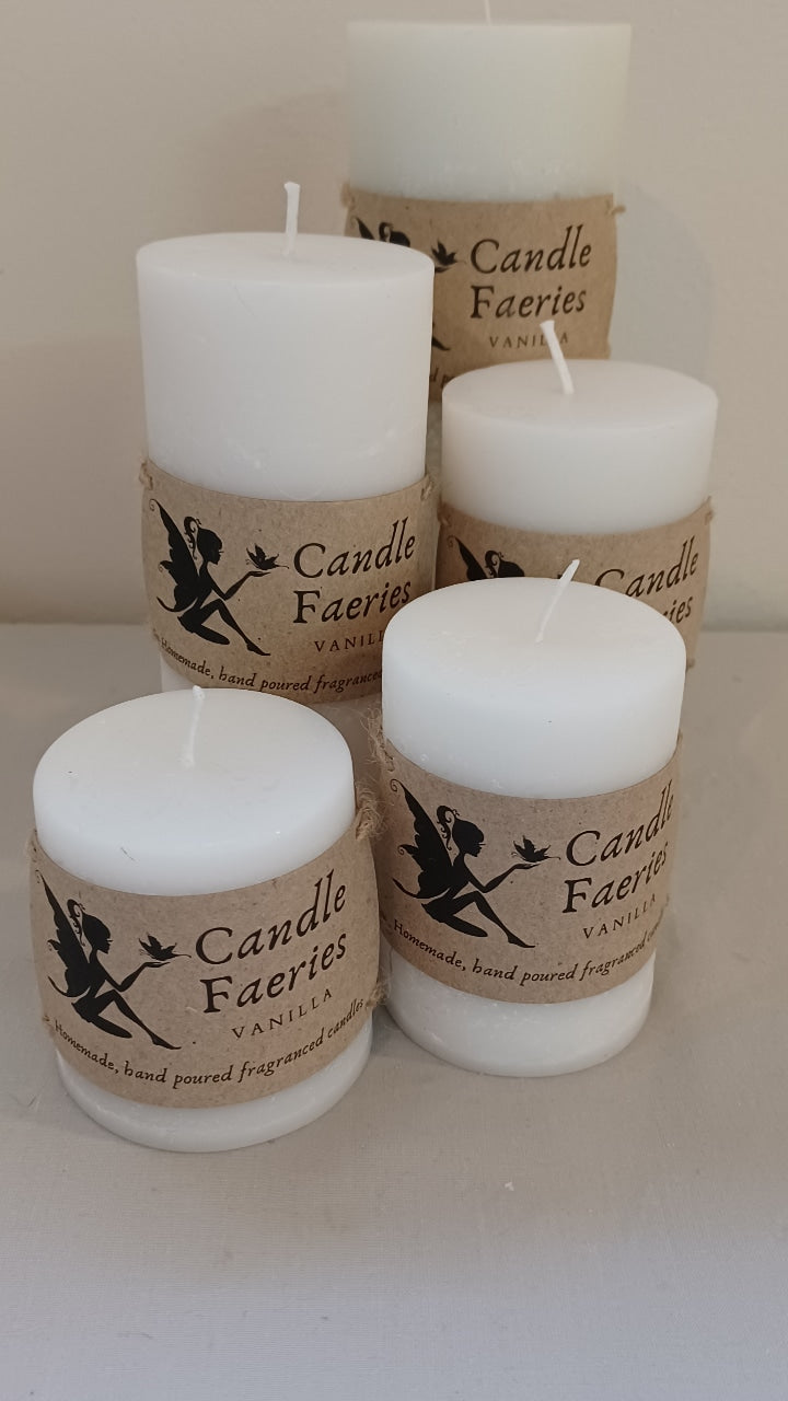 ❤Small pillar candle 7cm