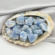 Blue calcite Rough