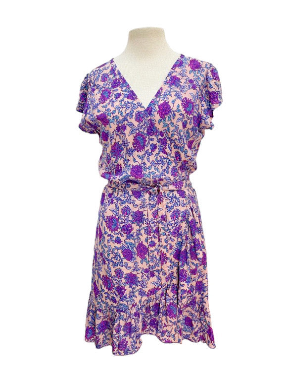 Lily short wrap dress - various