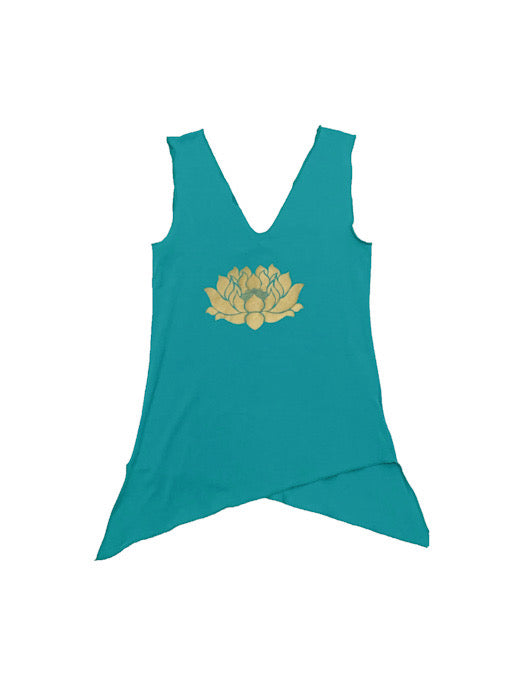 Tank top - asymmetrical hem