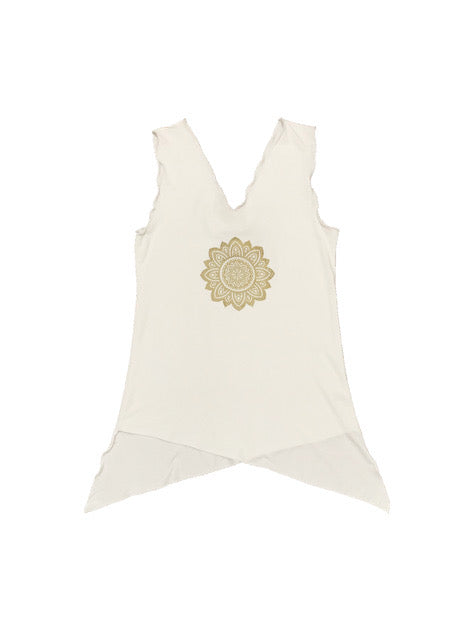 Tank top - asymmetrical hem