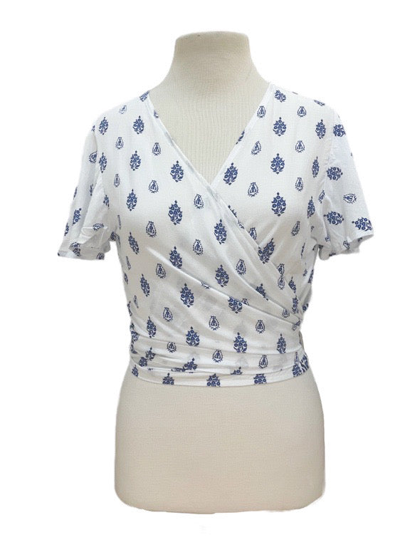 Wrap top with three ways to wear - various