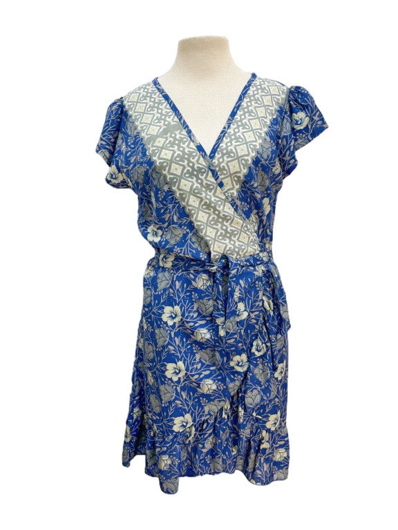 Lily short wrap dress - various