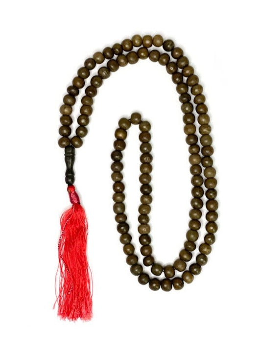 Gaharu wooden meditation necklace