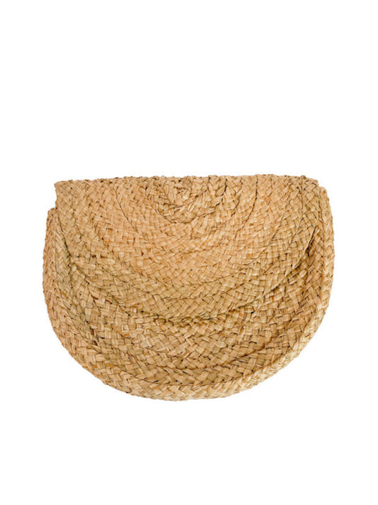 Clutch bag half moon
