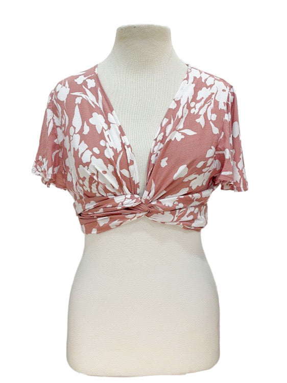 Wrap top with three ways to wear - various