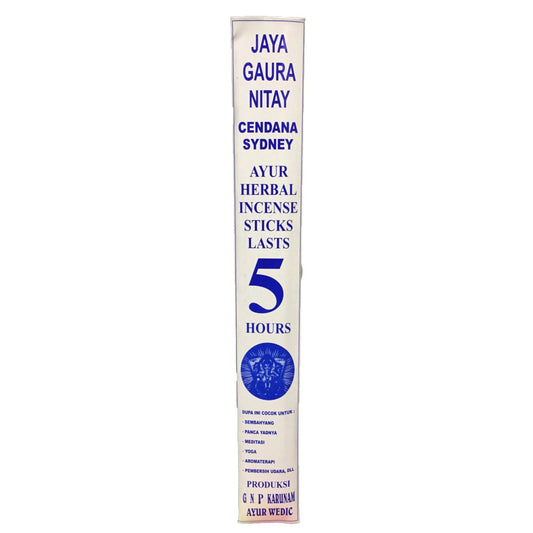 Jaya Gaura 5 Hour Incense