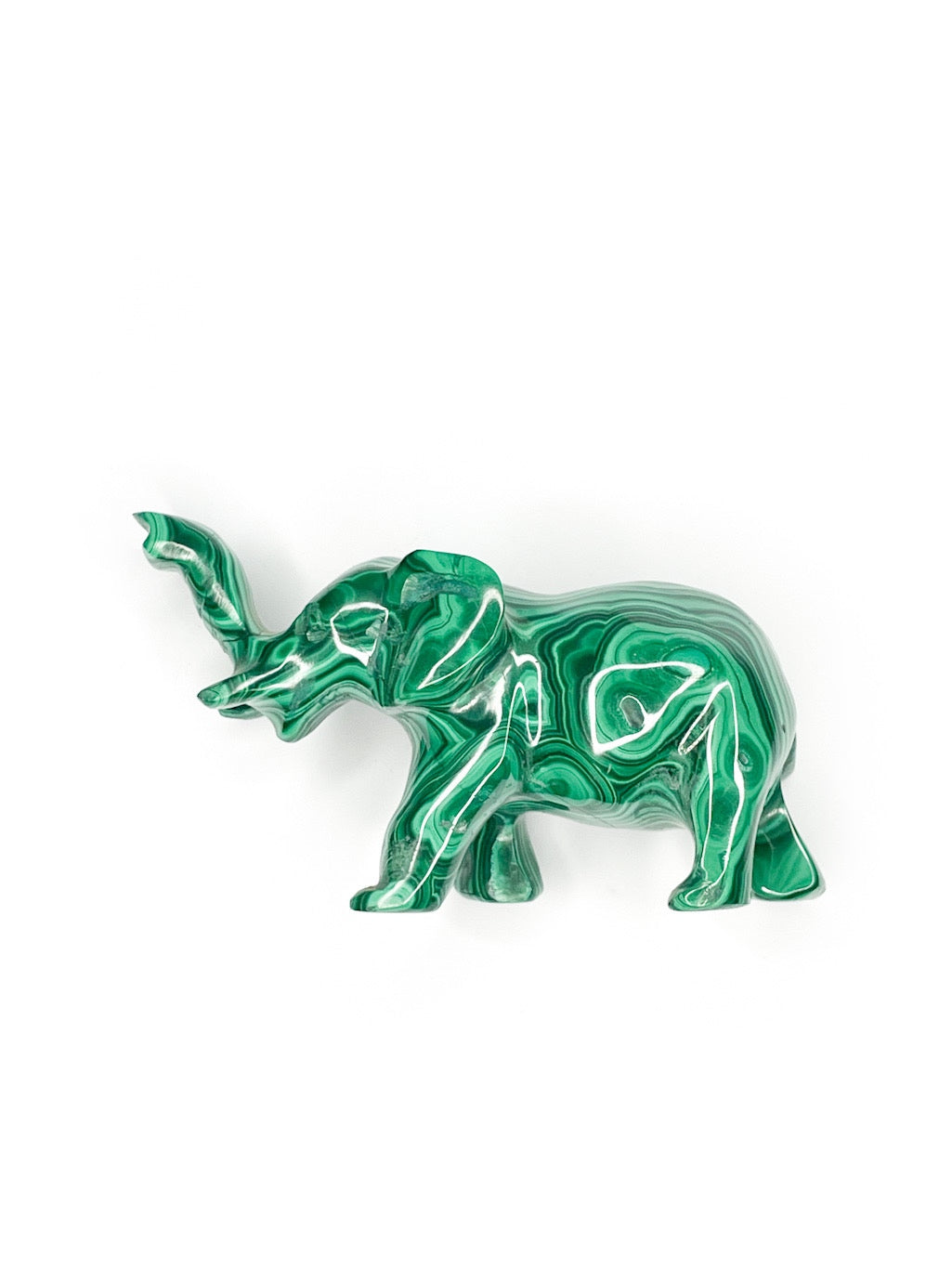 Malachite elephant