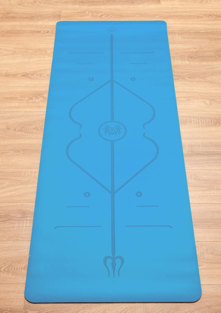 Sattva yoga mat Natural Rubber - Alignment
