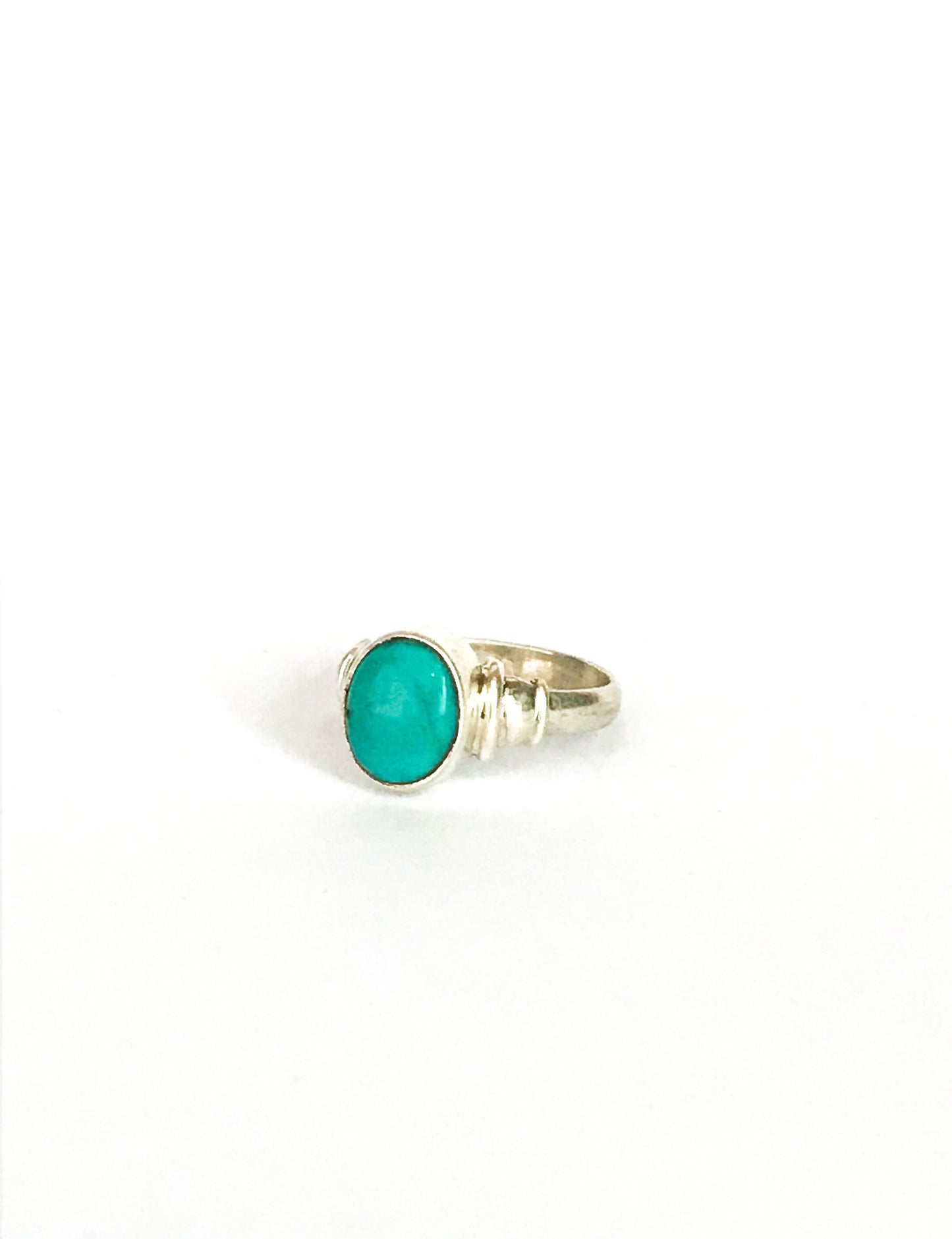 Oval Silver Ring - Various Crystal Options