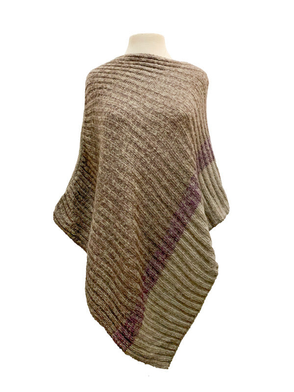 Poncho - two tone various