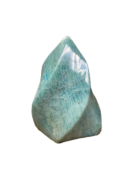 Large crystal - amazonite flame