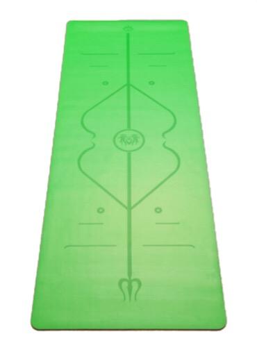 Sattva yoga mat Natural Rubber - Alignment