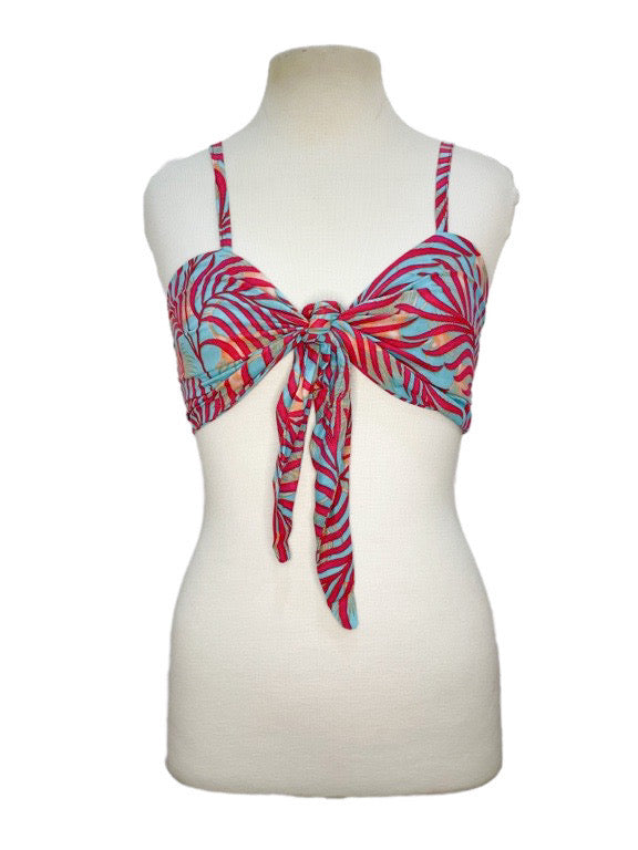 Front tie, adjustable bra top - various